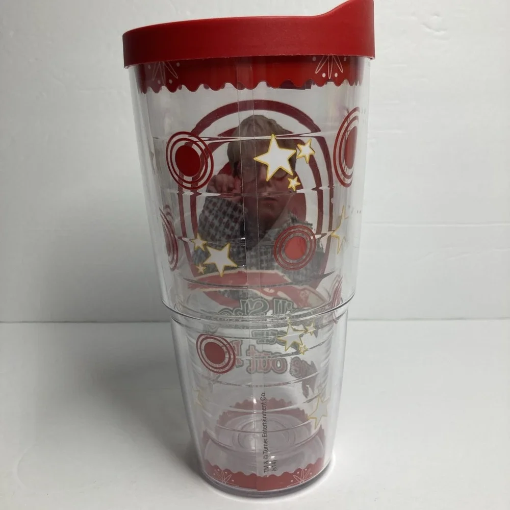 A Christmas Story Tervis Tumbler Hot/ Cold Red Lid, Holiday‎ Tumbler 24 Ounce